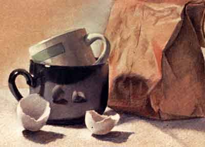 Cups, Bag, Shells